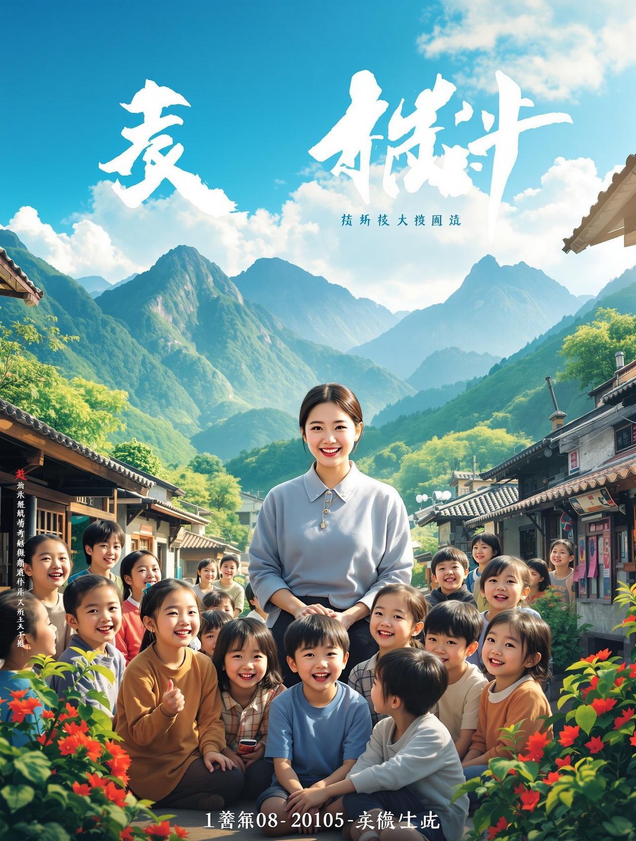 白虎影院作品《山村教师》官方海报